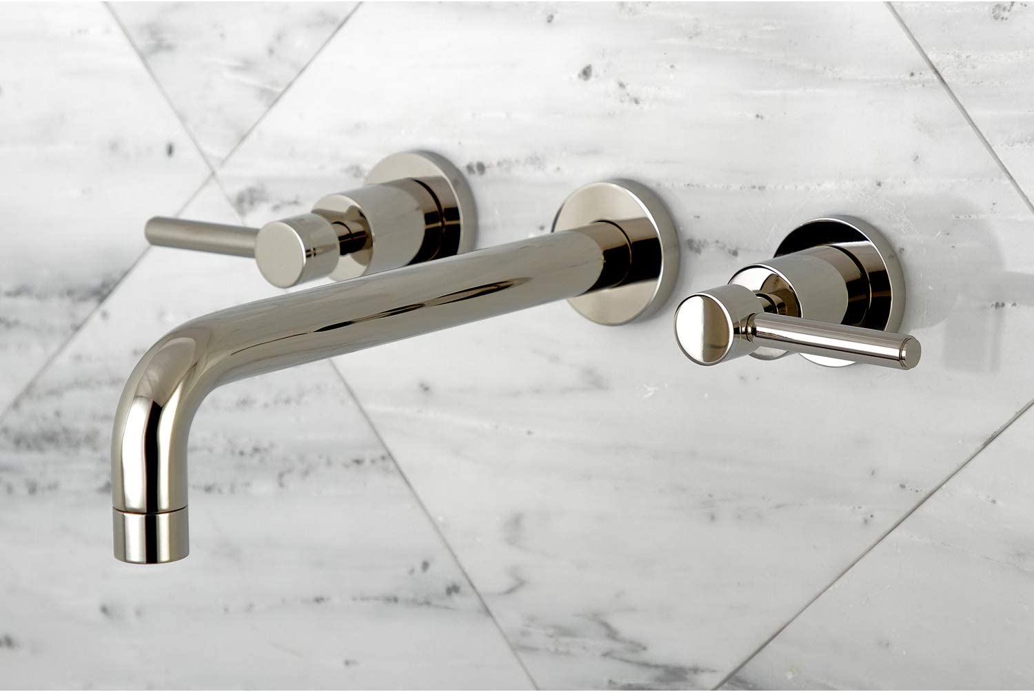 Kingston Brass KS8026DL Concord Roman Tub Faucet, Polished Nickel