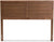 Baxton Studio Seren Mid-Century Modern Walnut Brown Finished Wood Full Size Headboard