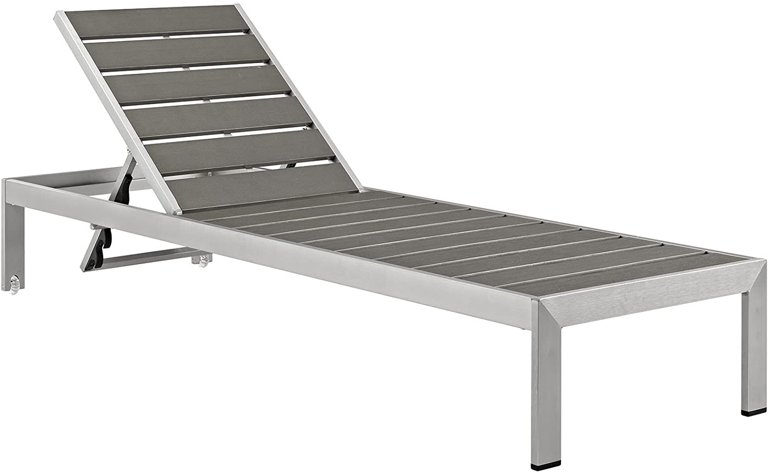 Shore Chaise Outdoor Patio Aluminum Set of 6