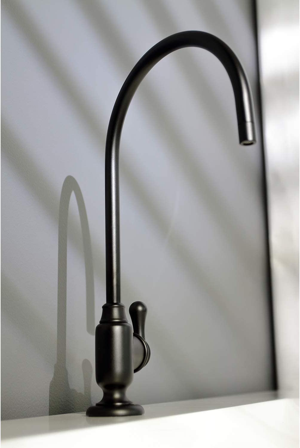 Kingston Brass KS5190AL Royale Water Filtration Faucet, Matte Black