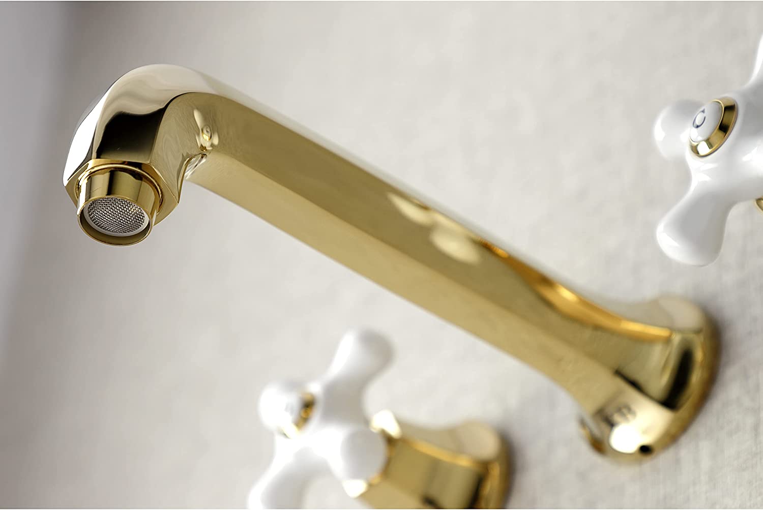 Kingston Brass KS4022PX Metropolitan Tub Faucet, Polished Brass