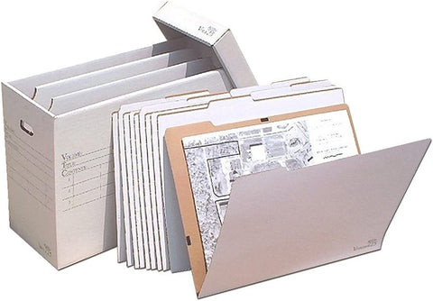 AOS VFILE25 Vertical Flat Storage with 10 VFolder25