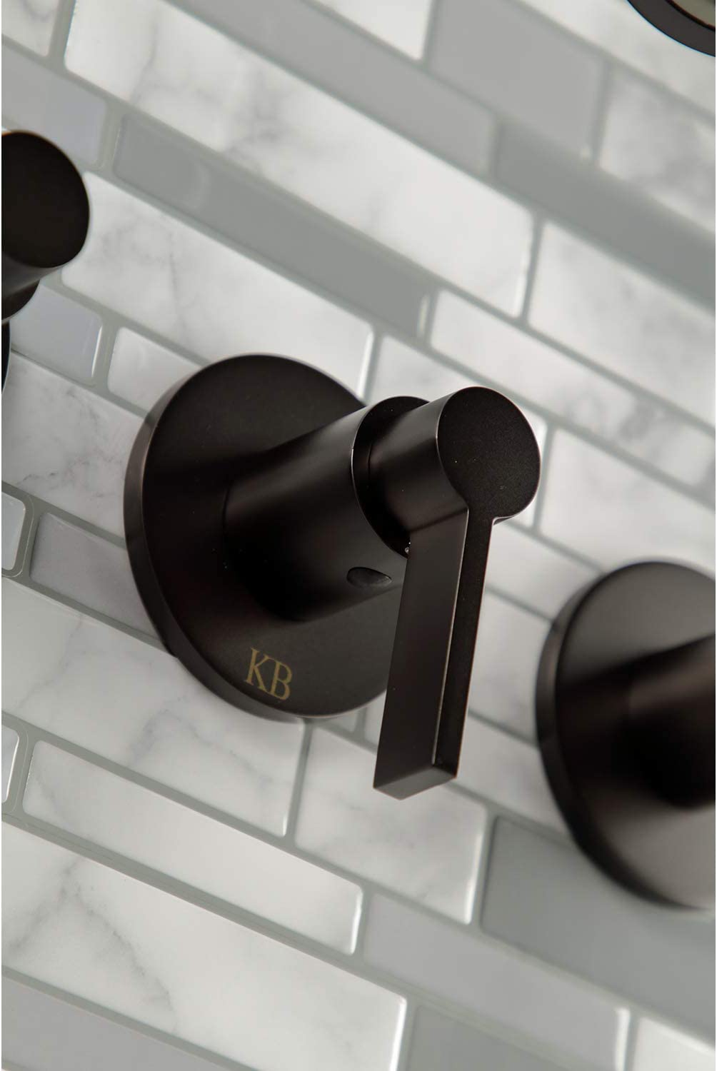 Kingston Brass KBX8135NDL NuvoFusion Tub and Shower Faucet, Oil Rubbed Bronze