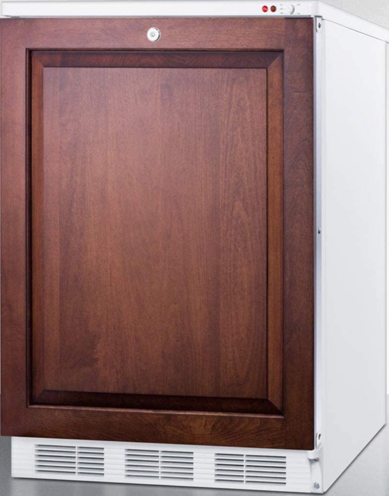 Summit VT65ML7BIIF Upright Freezer, Brown(Panel Not Included)