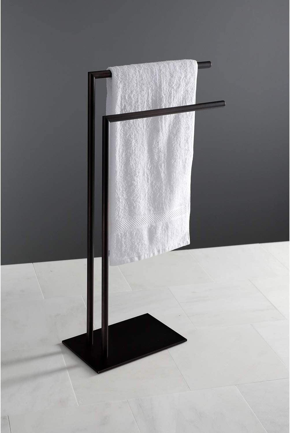 Kingston Brass SCC8325 Edenscape Freestanding Towel Rack, Oil Rubbed Bronze