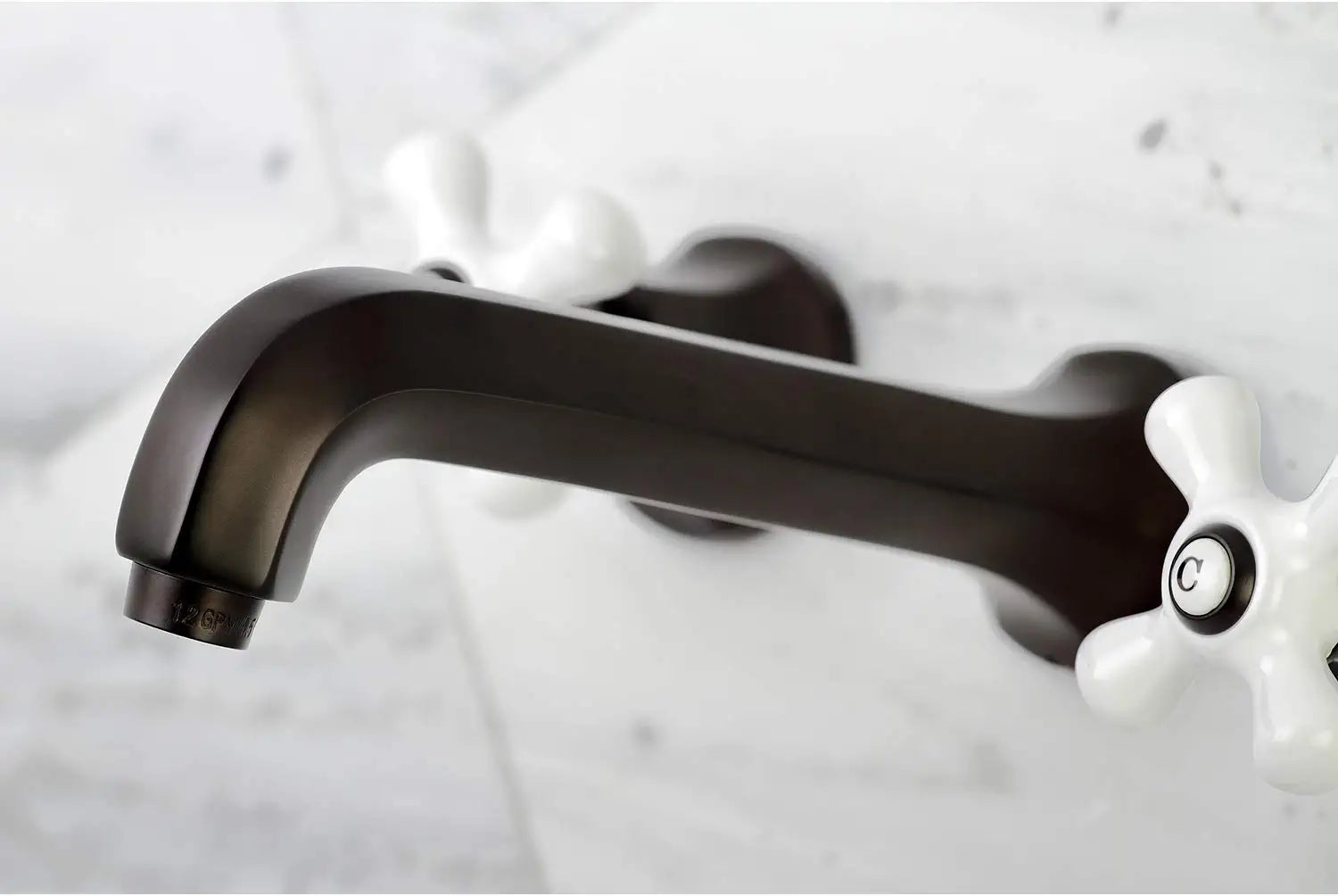 Kingston Brass KS4025PX Metropolitan Tub Faucet, Oil Rubbed Bronze