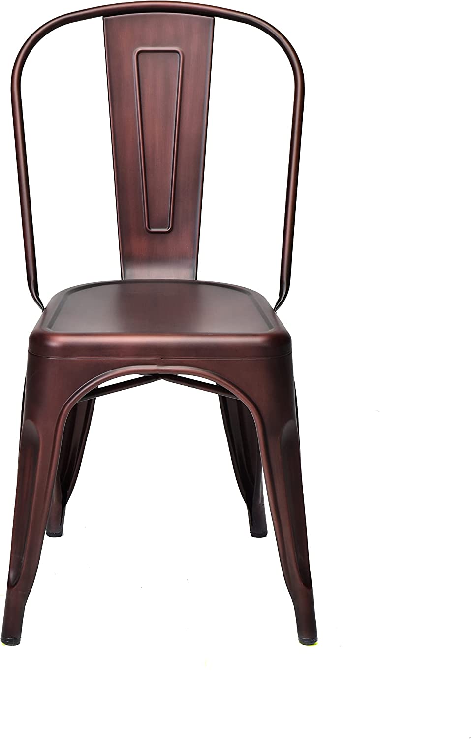 Commercial Seating Products Oscar Metal Dining Chairs, Rose Gold