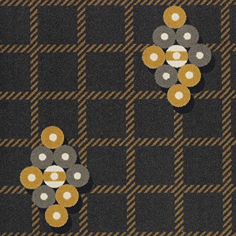 Joy Carpets Games People Play - Gaming &amp Sports Area Rugs Roll the Dice, 78 x 109, Charcoal