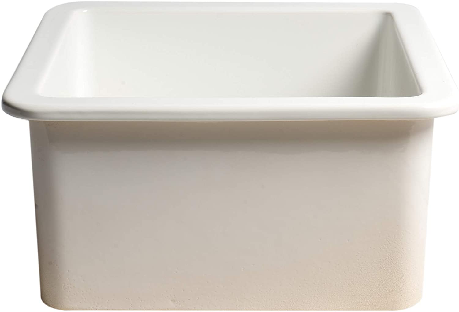 ALFI brand ABF1818S-W Kitchen Sink, White