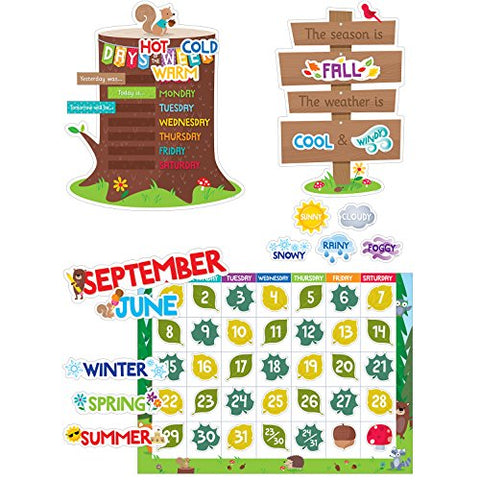 Creative Teaching Press Color Pop Calendar Set Bulletin Board (8764)