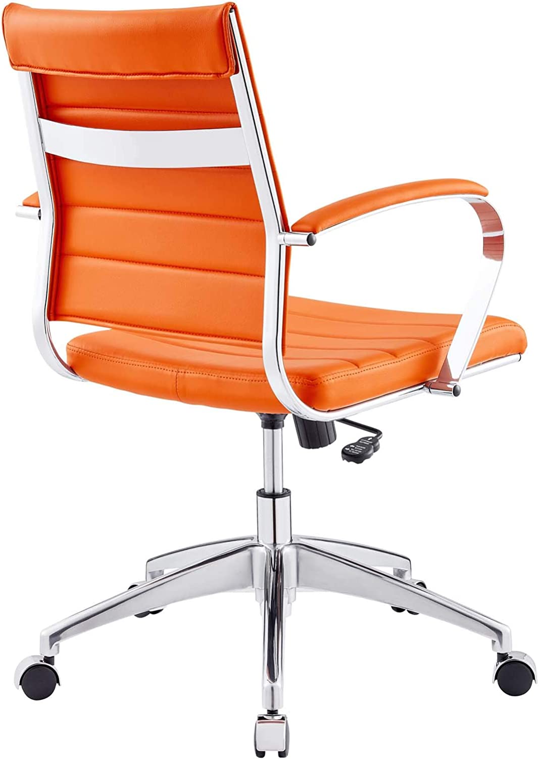 Modway Jive Office Chair, Mid Back, Orange