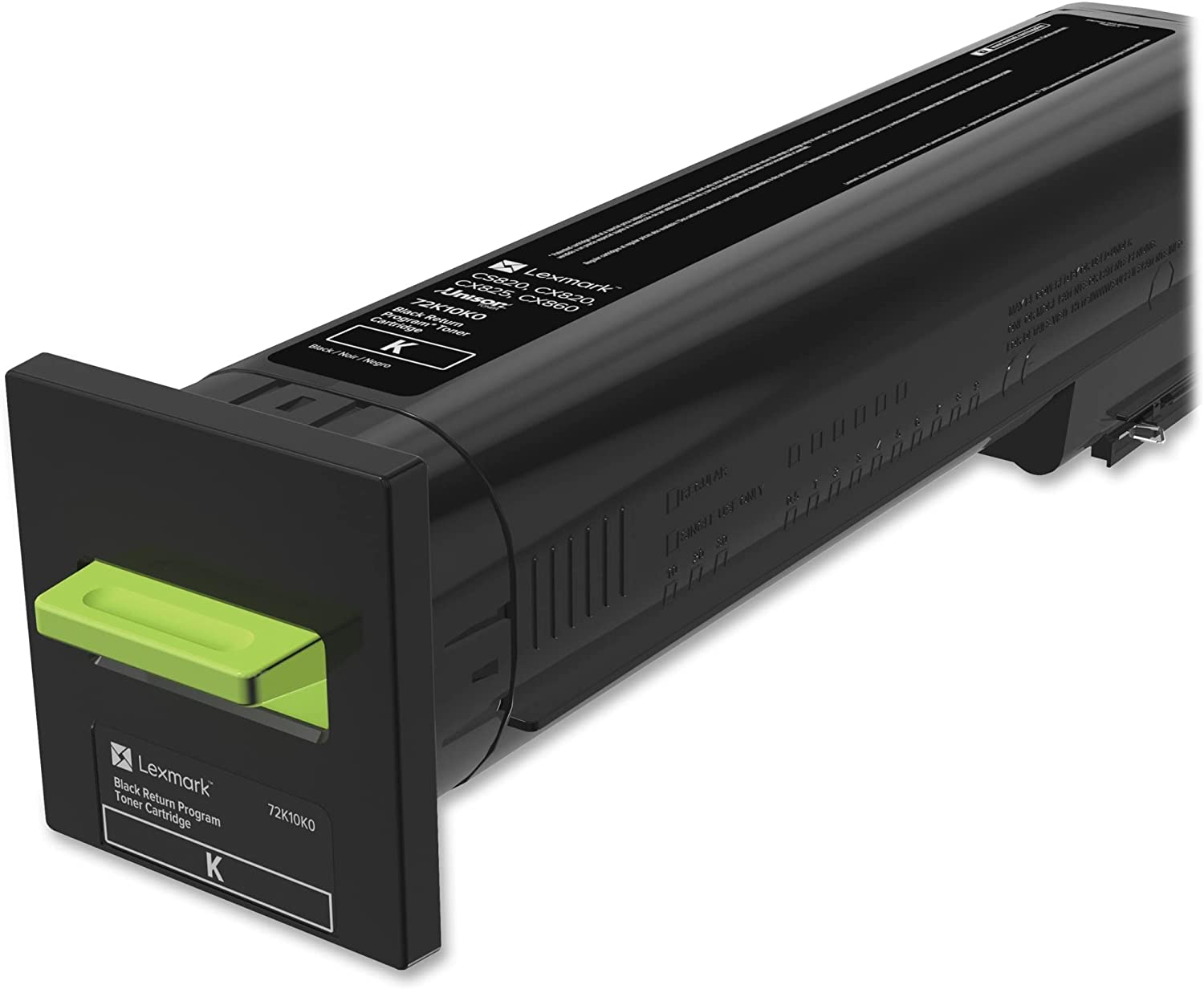 Lexmark 72K10K0 Unison Toner Cartridge, Black