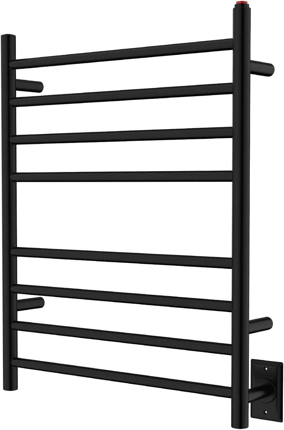 Kingston Brass TWW3624MB Templeton Wall Mount Hardwired or Plug-in Towel Warmer, Matte Black