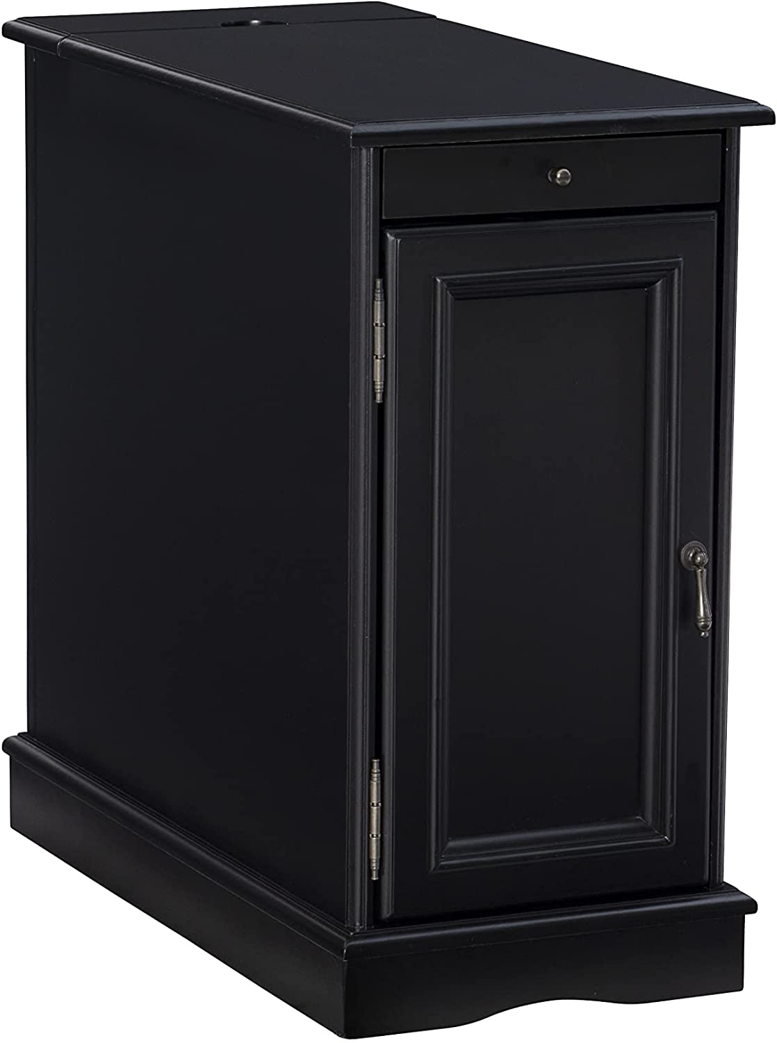 Powell Furniture Butler Accent Table, Black, Small,