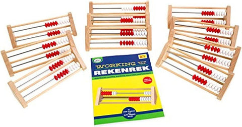 Didax Educational Resources Children&#39;s 20-Bead Rekenrek Group Set