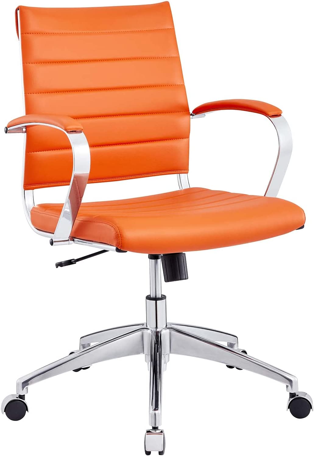 Modway Jive Office Chair, Mid Back, Orange