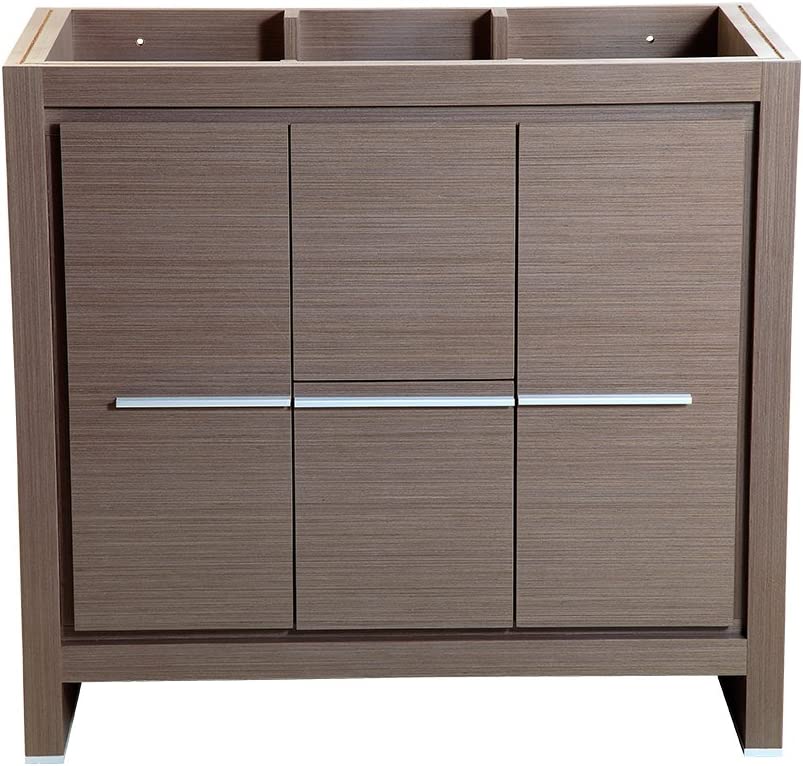 Fresca Allier 36&#34; Gray Oak Modern Bathroom Cabinet