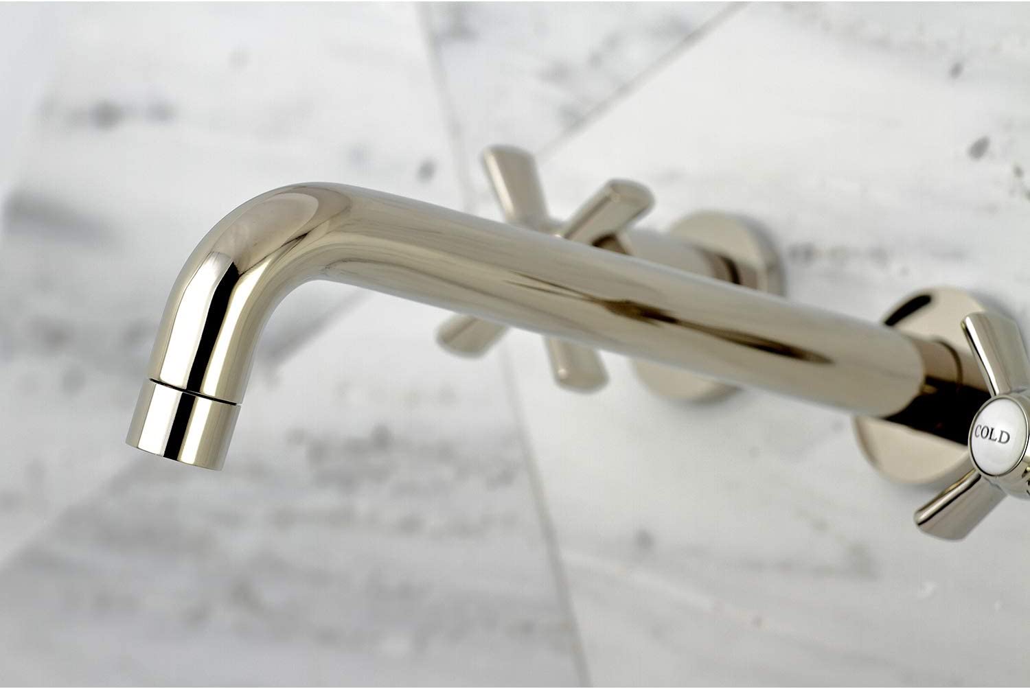 Kingston Brass KS8026ZX Millennium Roman Tub Faucet, Polished Nickel