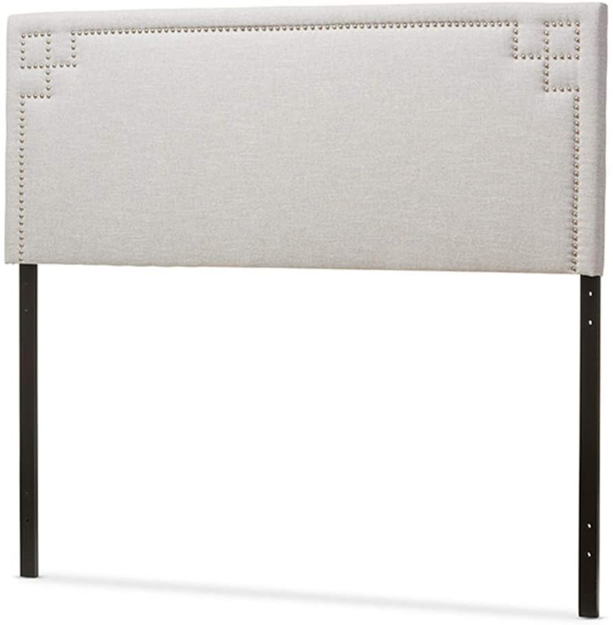 Add a touch of romance to the look and feel of your boudoir with the Geneva Upholstered Headboard. Featuring clean lines` subtle hues and chic` the Geneva headboard will create a handsome aesthetic in your bedroom interior. Constructed of solid rubberwoo