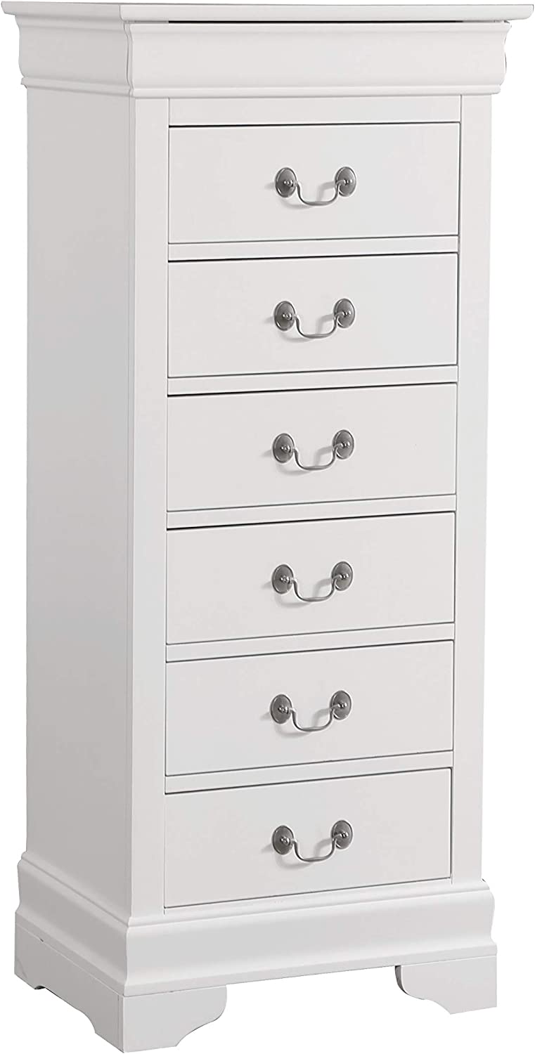 Glory Furniture Lingerie Chest, White