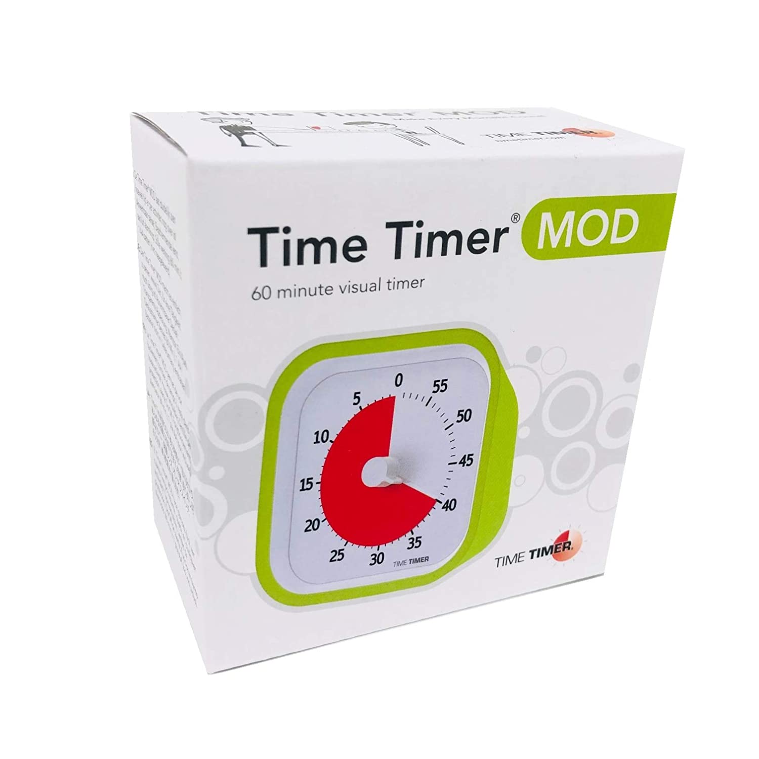 TIME TIMER TTMM9GR Mod, Timer, Lime Green