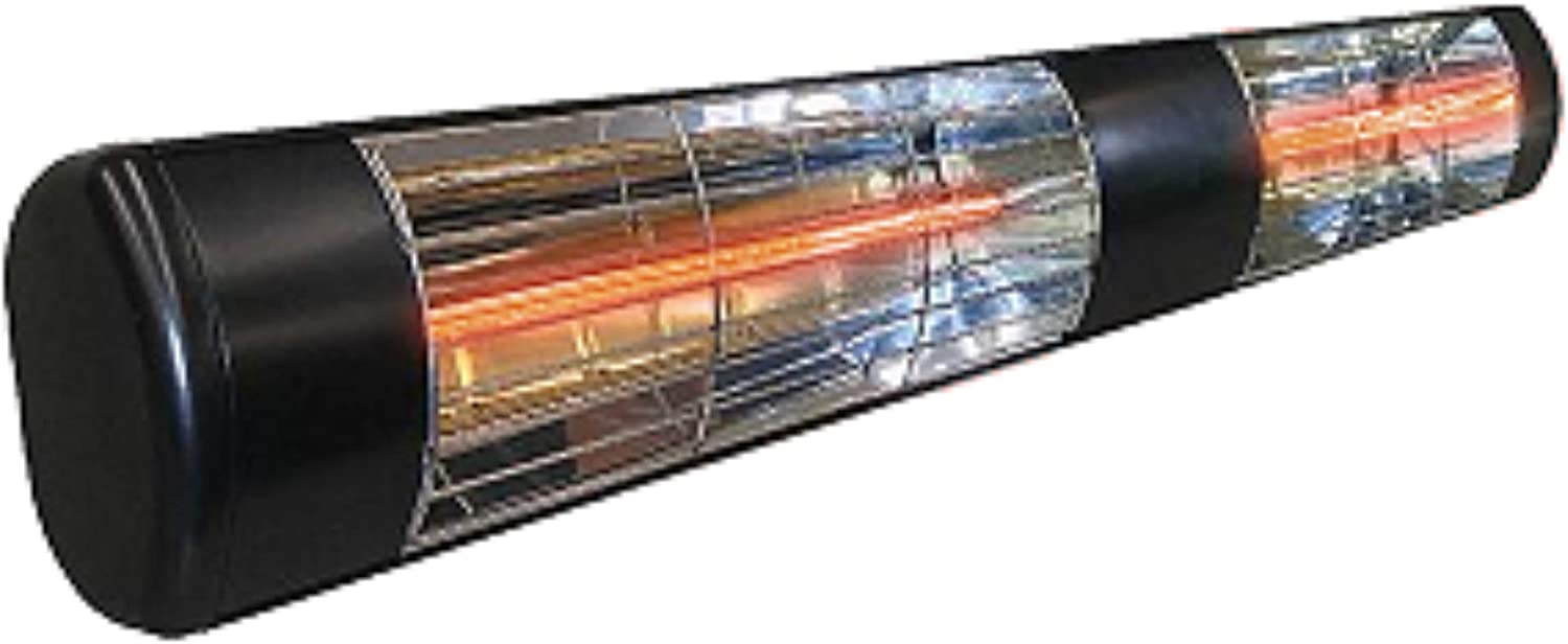 SUNHEAT Commercial/Restaurant 240V Wall Mount Electric Patio Heater - 3000W