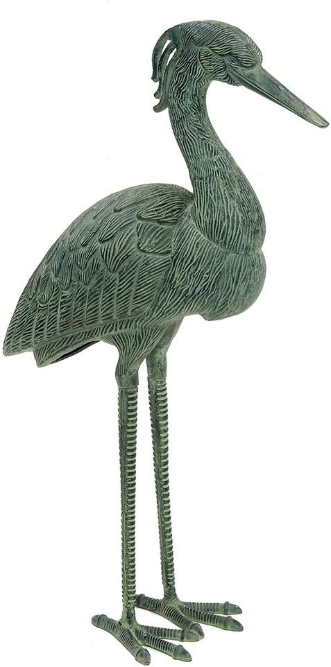 Achla Designs Stately Blue Heron Garden Statue