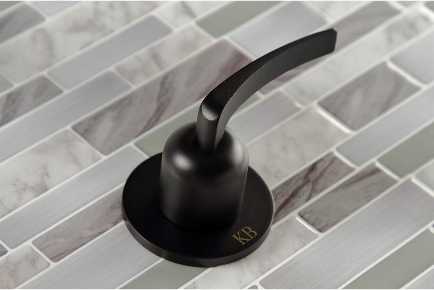 Kingston Brass KBX8140EFL Centurion Tub and Shower Faucet, Matte Black