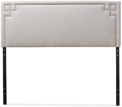 Add a touch of romance to the look and feel of your boudoir with the Geneva Upholstered Headboard. Featuring clean lines` subtle hues and chic` the Geneva headboard will create a handsome aesthetic in your bedroom interior. Constructed of solid rubberwoo