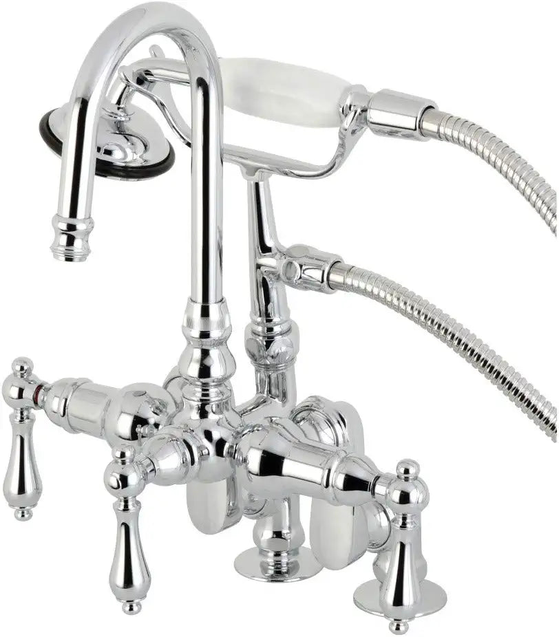 Kingston Brass CC614T1 Vintage Clawfoot Tub Faucet, Polished Chrome