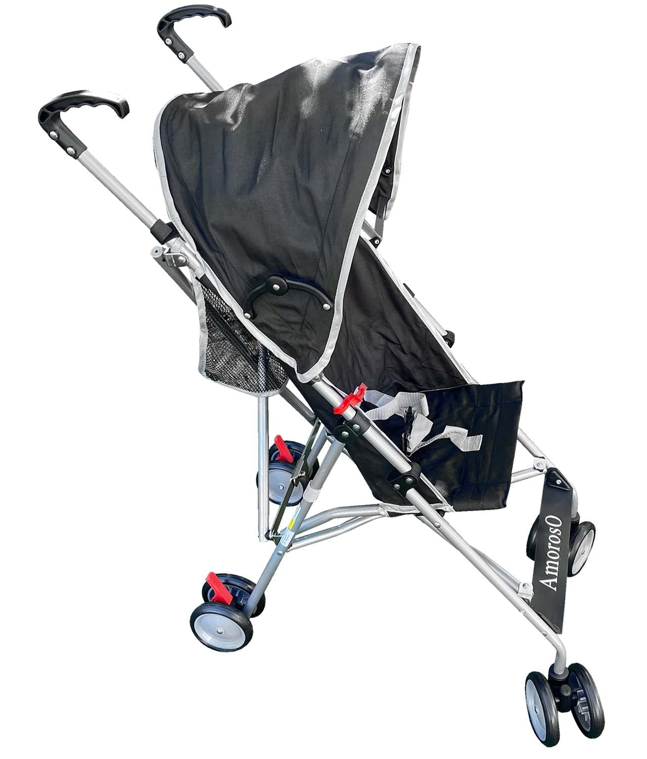 AmorosO Baby Umbrella Stroller 12005R, Black