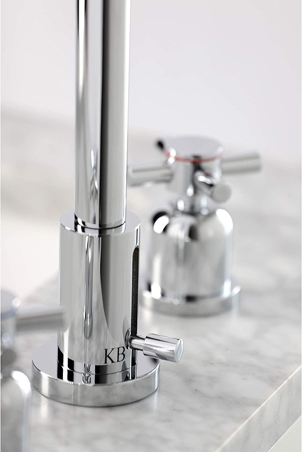 Kingston Brass FSC8931DX Concord Widespread Bathroom Faucet, Polished Chrome