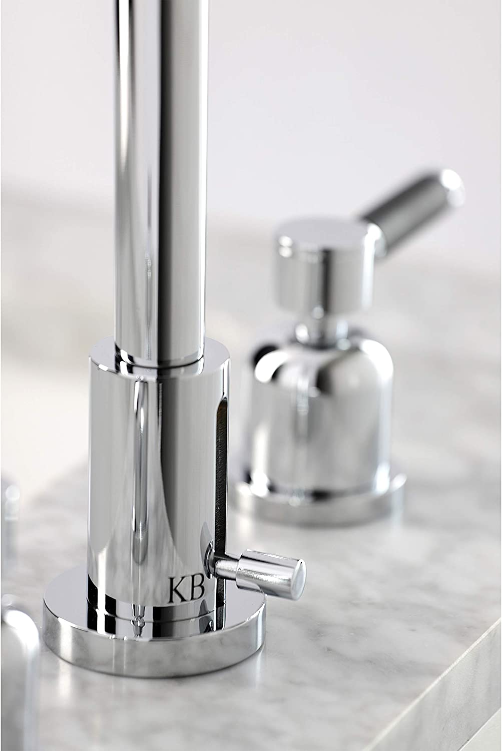 Kingston Brass FSC8931DKL Kaiser Widespread Bathroom Faucet, Polished Chrome