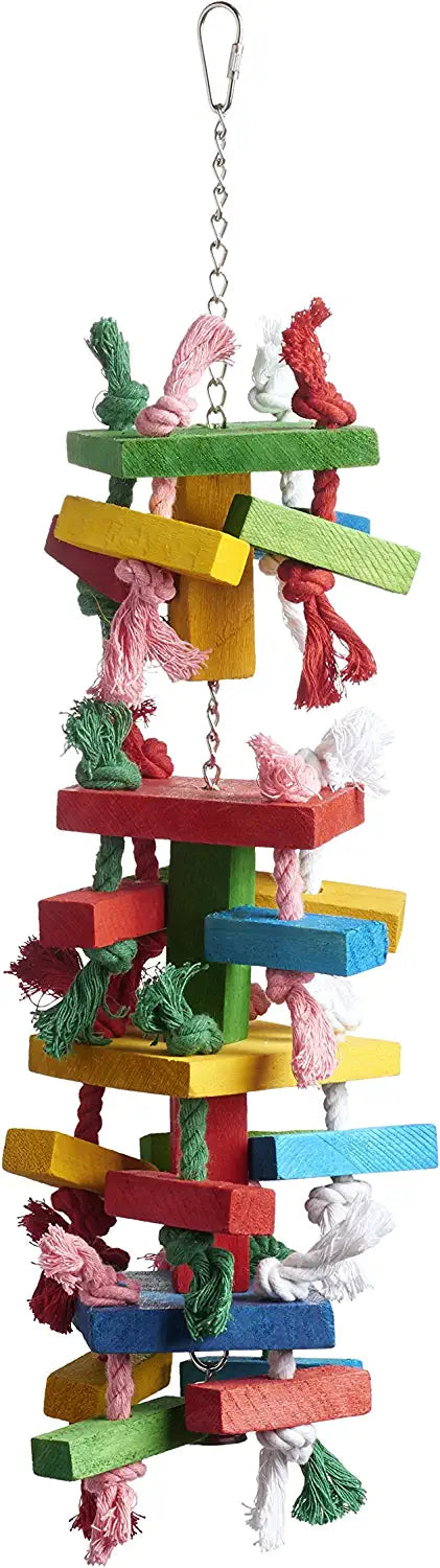 Prevue Pet Products 60960 Bodacious Bites Tower Bird Toy, Multicolor