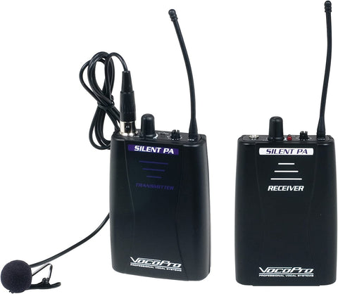 VOCOPRO SilentPA-Portable 16-Channel UHF Wireless Audio Broadcast System