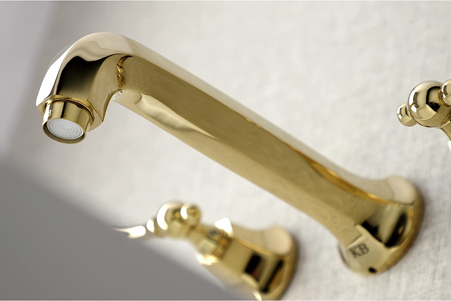 Kingston Brass KS4122AL Metropolitan Bathroom Faucet, Polished Brass