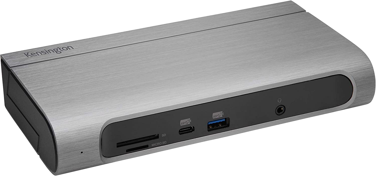 Kensington14-in-1 USB-C and Thunderbolt 3 Dock - Compatible with Mac and Windows, 96W Laptop Charging, 2X HDMI 2.0 and DisplayPort, 7X USB Ports, Ethernet, Audio, SD/MicroSD