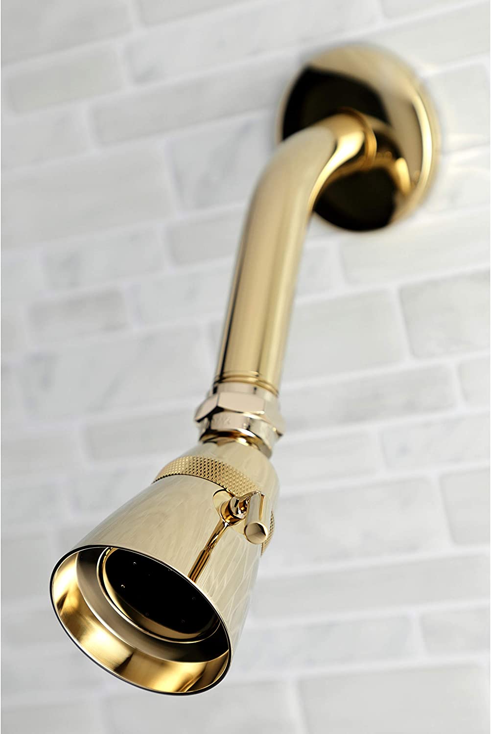 Kingston Brass KB3632TLH Tub and Shower Faucet Trim Only Without Handle, Polished Brass