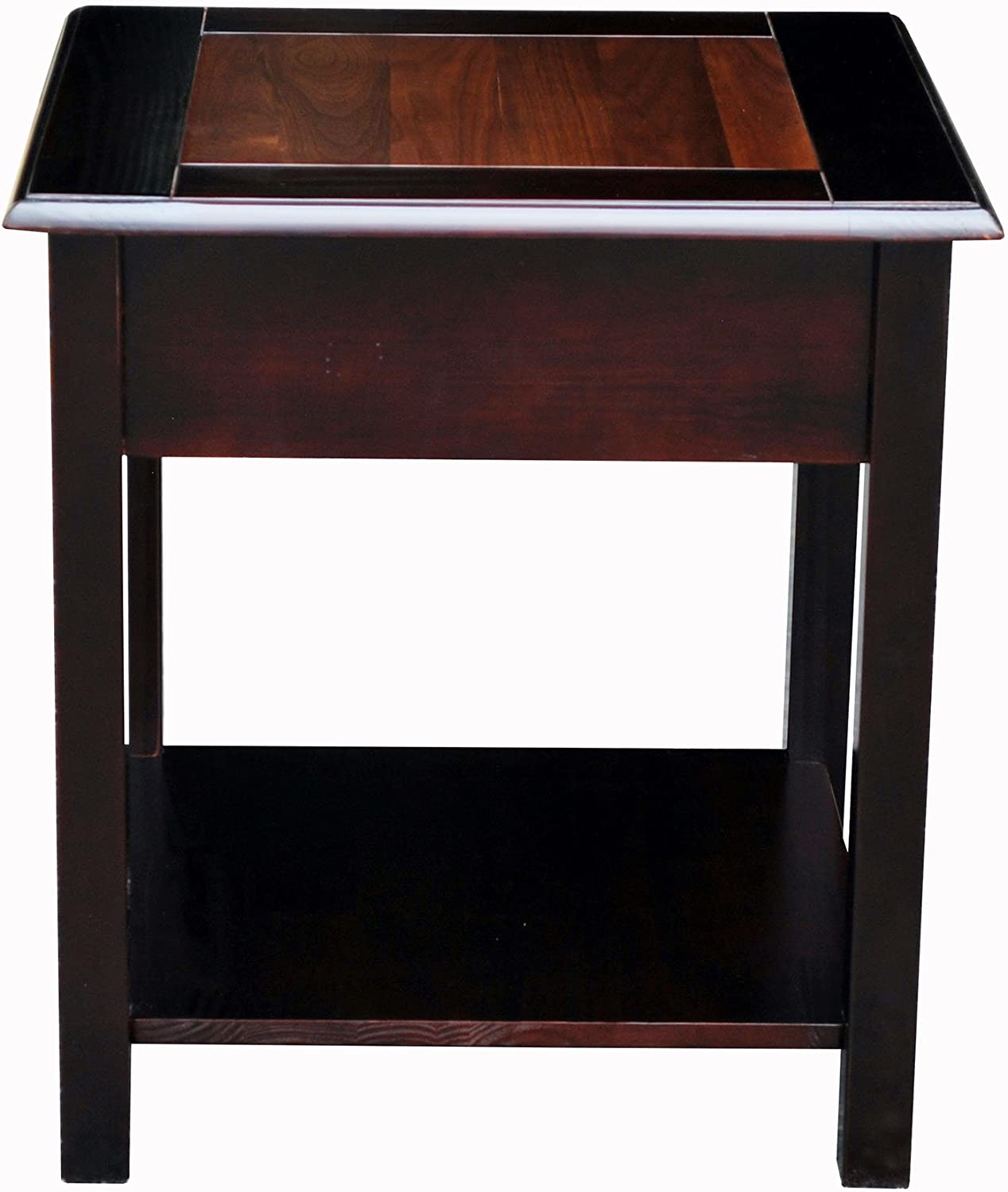 American Trails Nassau End Table with American Walnut Top