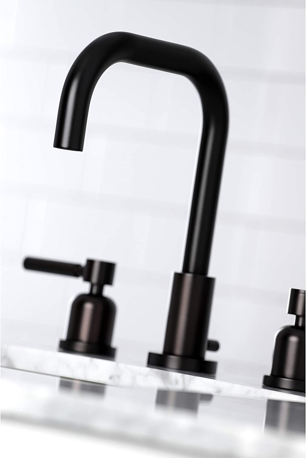 Kingston Brass FSC8935DL Concord Widespread Bathroom Faucet, Oil Rubbed Bronze