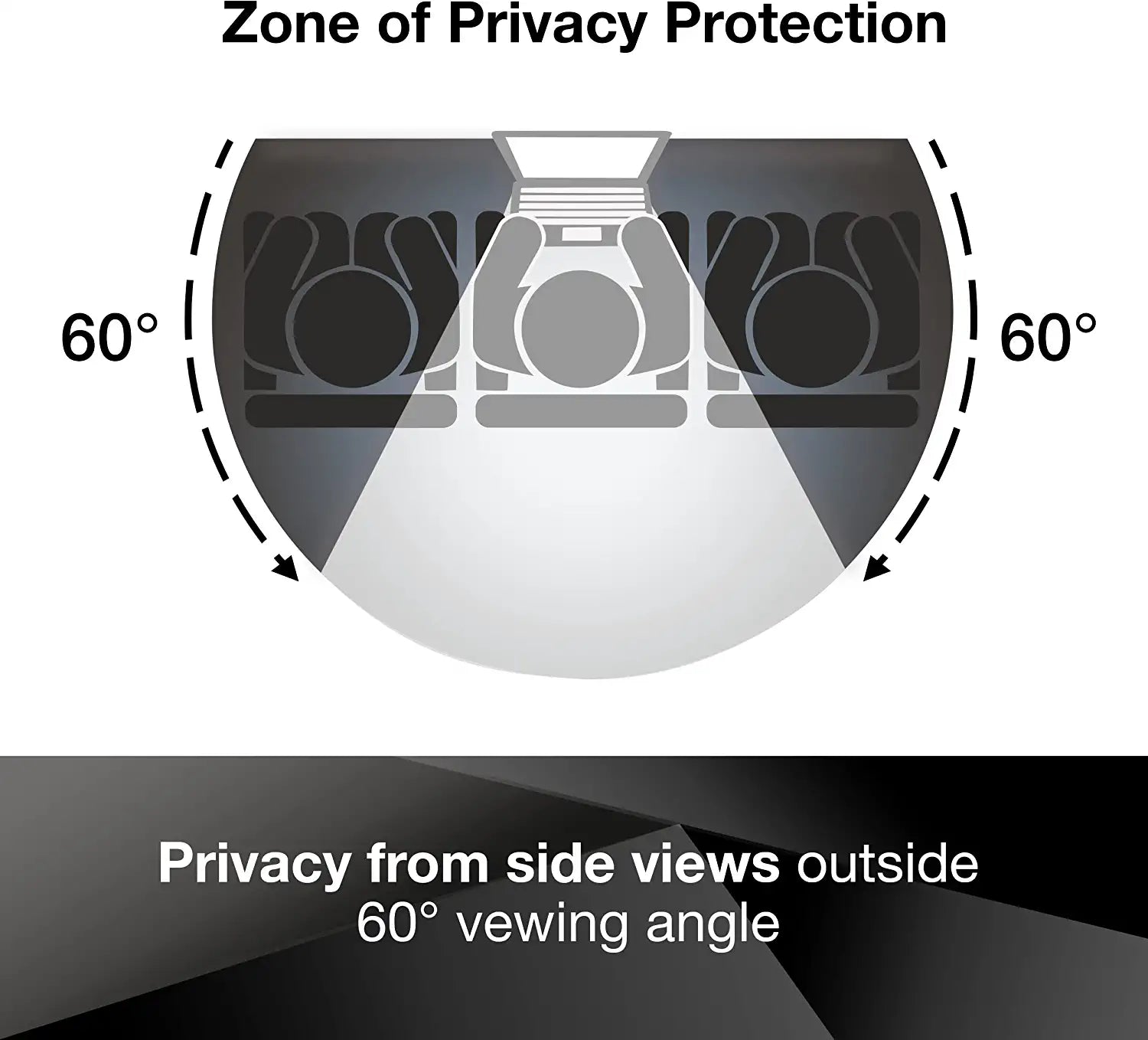 3M Privacy Filter for 34&#34; Widescreen Monitor (21:9) (PF340W2B),Black