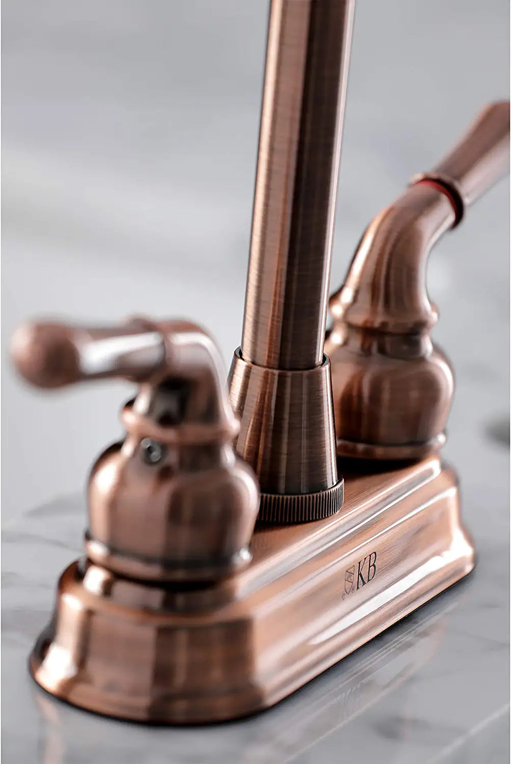 Kingston Brass KB496 Magellan Bar Faucet, Antique Copper