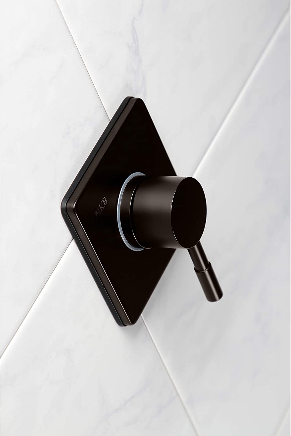 Kingston Brass KS3045DL Concord Three-Way Diverter Valve with Trim Kit, Oil Rubbed Bronze