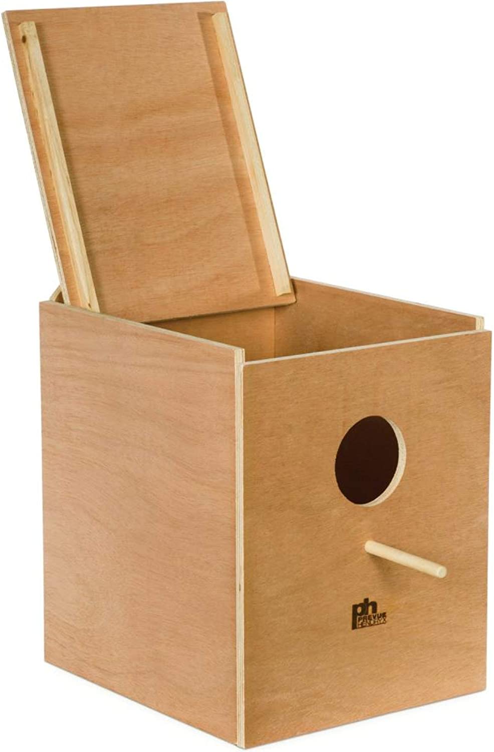 Prevue Pet Products BPV1104 Wood Inside Mount Nest Box for Cockatiel