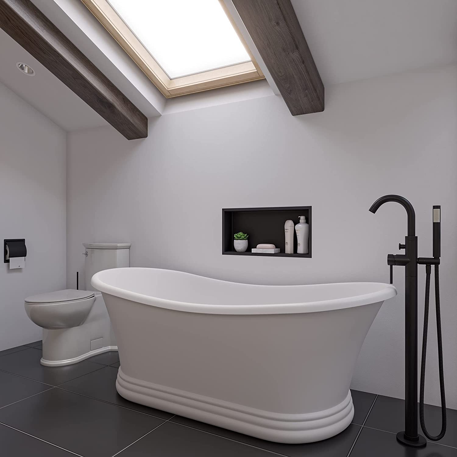 ALFI brand AB9950 Tub, White Matte
