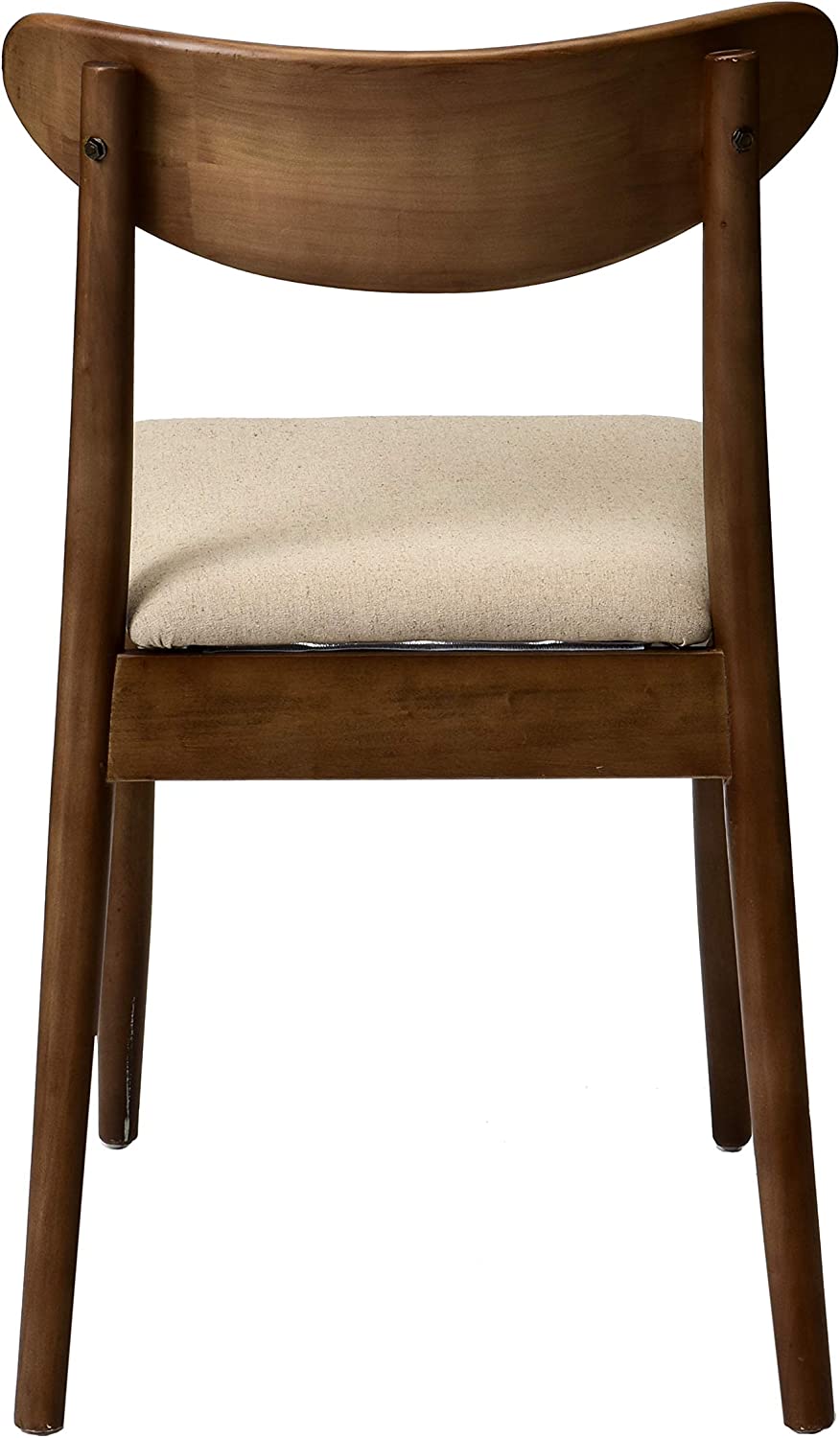 Commercial Seating Products Mid Century Caf√É∆í√Ç¬© Dark Walnut Dining Chairs