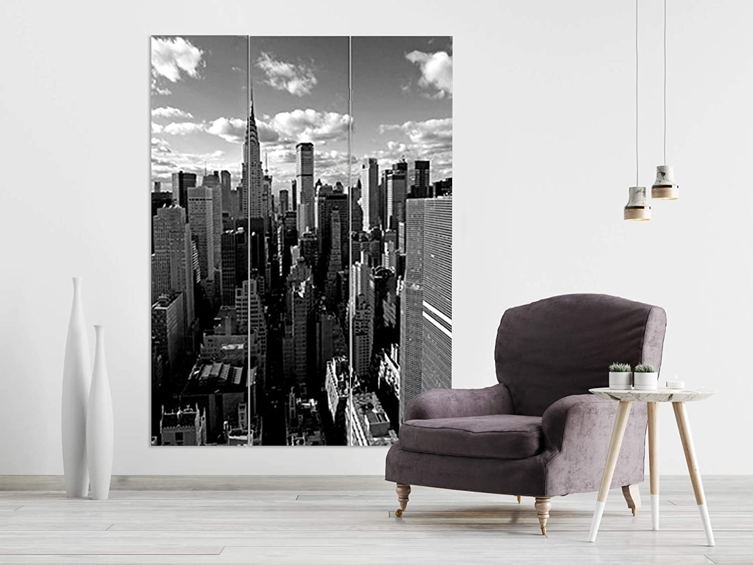 Screen Gems New York Skyline Room Divider