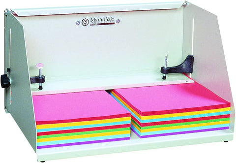Martin Yale J1811 Padding Press, Simple Operation, Sturdy Metal Construction, Padding Capacity is 5 3/4&#34; High and 17 3/4&#34; Wide
