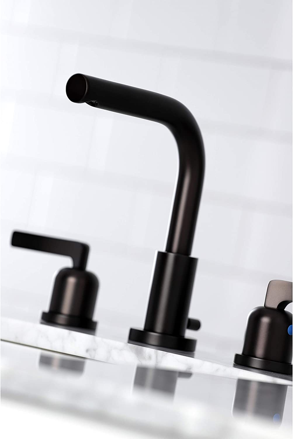 Kingston Brass FSC8955EFL Centurion Widespread Bathroom Faucet, Oil Rubbed Bronze