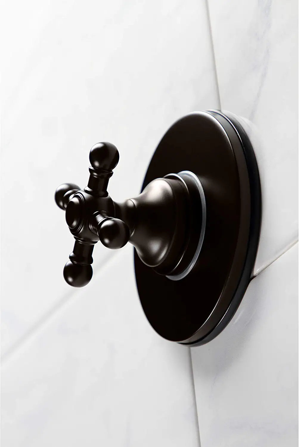 Kingston Brass KS3035BX Three-Way Diverter Valve with Trim Kit, Oil Rubbed Bronze